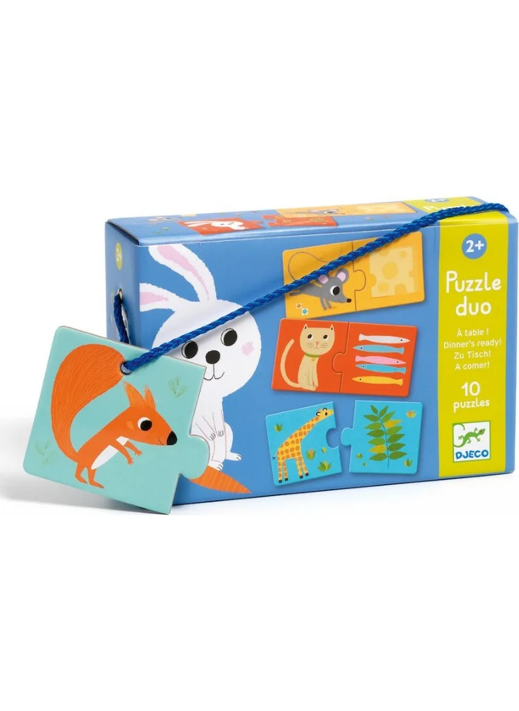 DJECO Duo Puzzle/ Duo Dinner