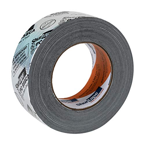 Duck Brand HVAC Duct Sealing Tape, Silver, 1.88 Inches x 30 Yards, 1 Roll (1404523) - Image 2