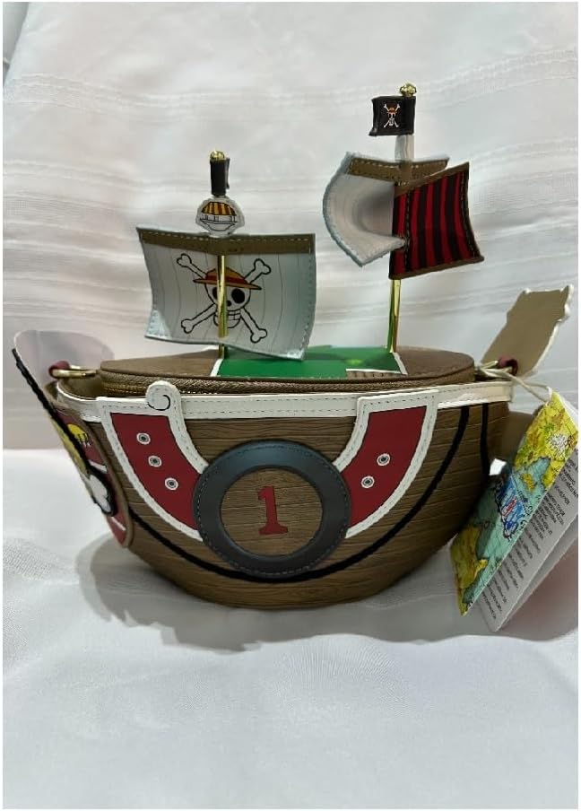 Loungefly حقيبة كروس بودي من لاونج فلي توئي ون بيس ساني الشكلية - Image 5