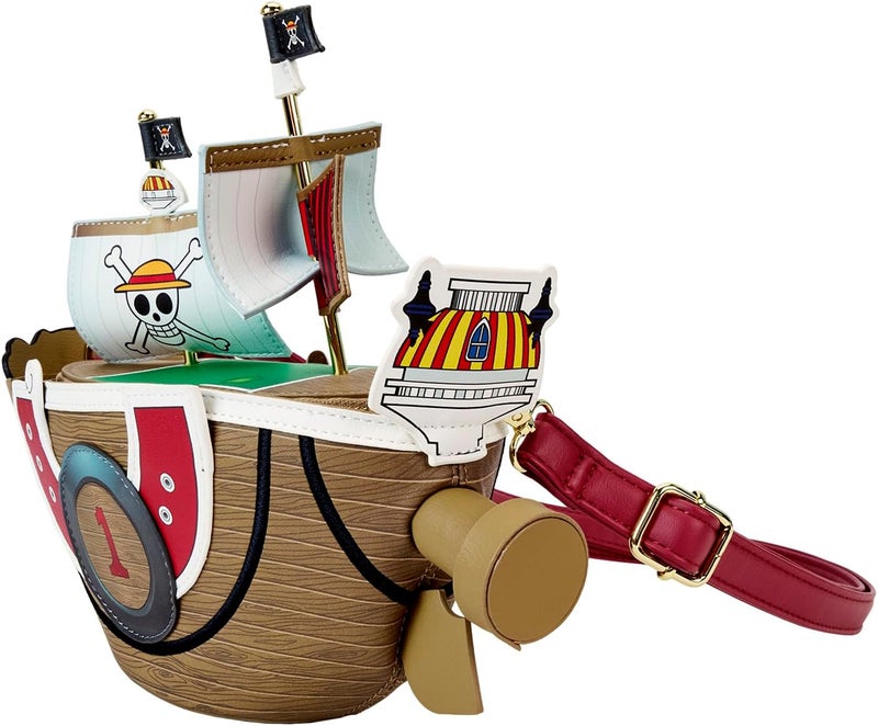 Loungefly حقيبة كروس بودي من لاونج فلي توئي ون بيس ساني الشكلية - Image 2