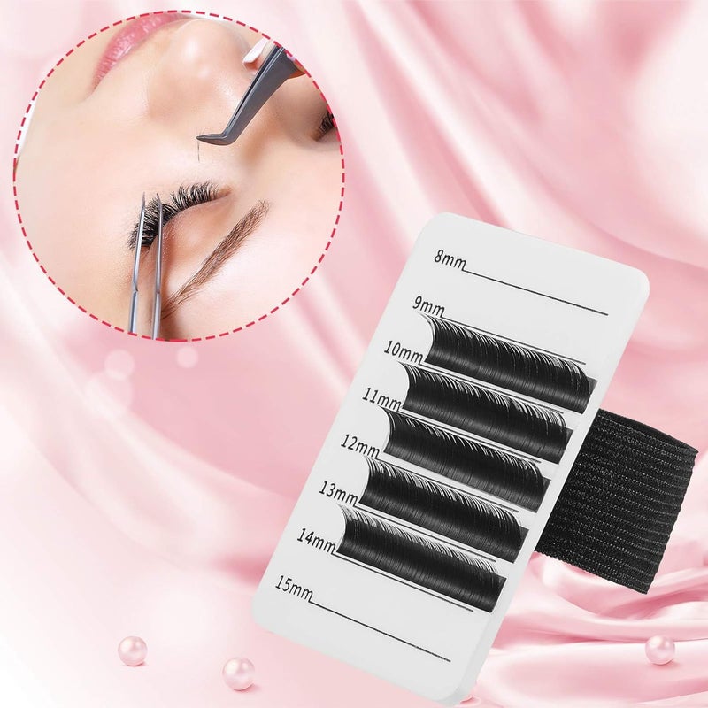 4pcs Adjustable Lash Holder Eyelash Extension Hand Pallet Tray with Wrist Strap White - Image 5