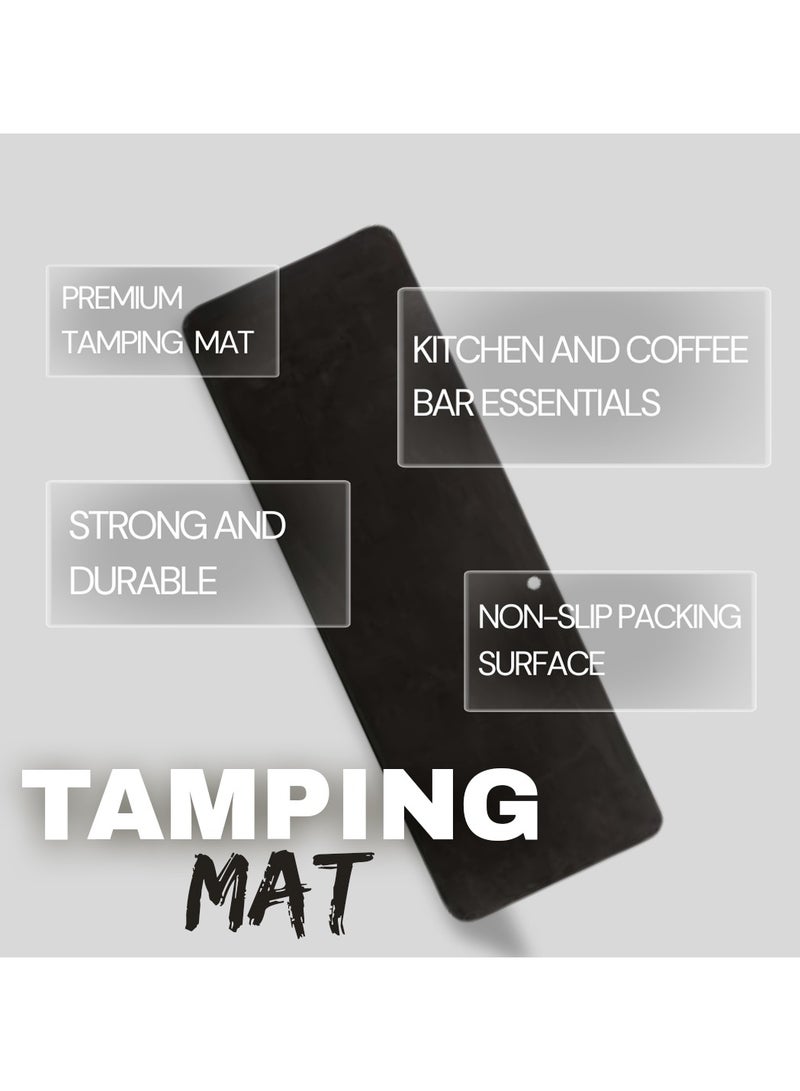 Rattleware Premium Tamp Mat 8" x 6" – Non-Slip Barista Tamping Mat, Heatproof, Durable Rubber, Protects Countertops, Espresso Tamping Mat for Kitchen & Coffee Bar, Ideal for Home & Commercial Use - Image 5
