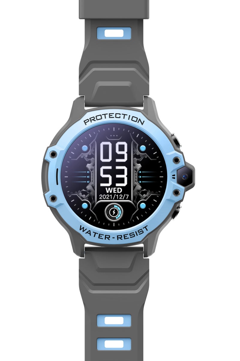 K55H Kids 4G Smart Watch – GPS, Video Call, Waterproof, Real-Time Chat. - Blue - Image 2