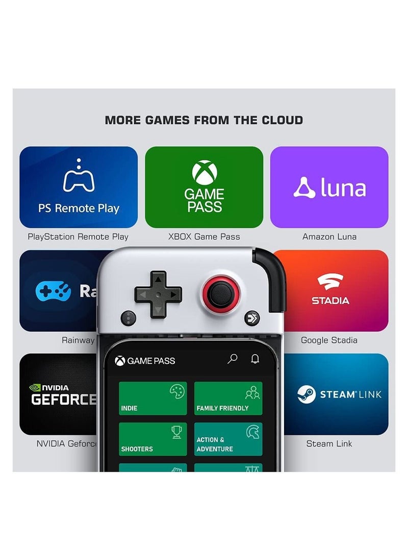 GameSir - X2 Lightning Mobile Game Controller for iPhone iOS, Phone Gamepad Play Xbox Game Pass, Playstation, COD Mobile, MFi, Arcade, Luna, Stadia & More Cloud Gaming - Image 1