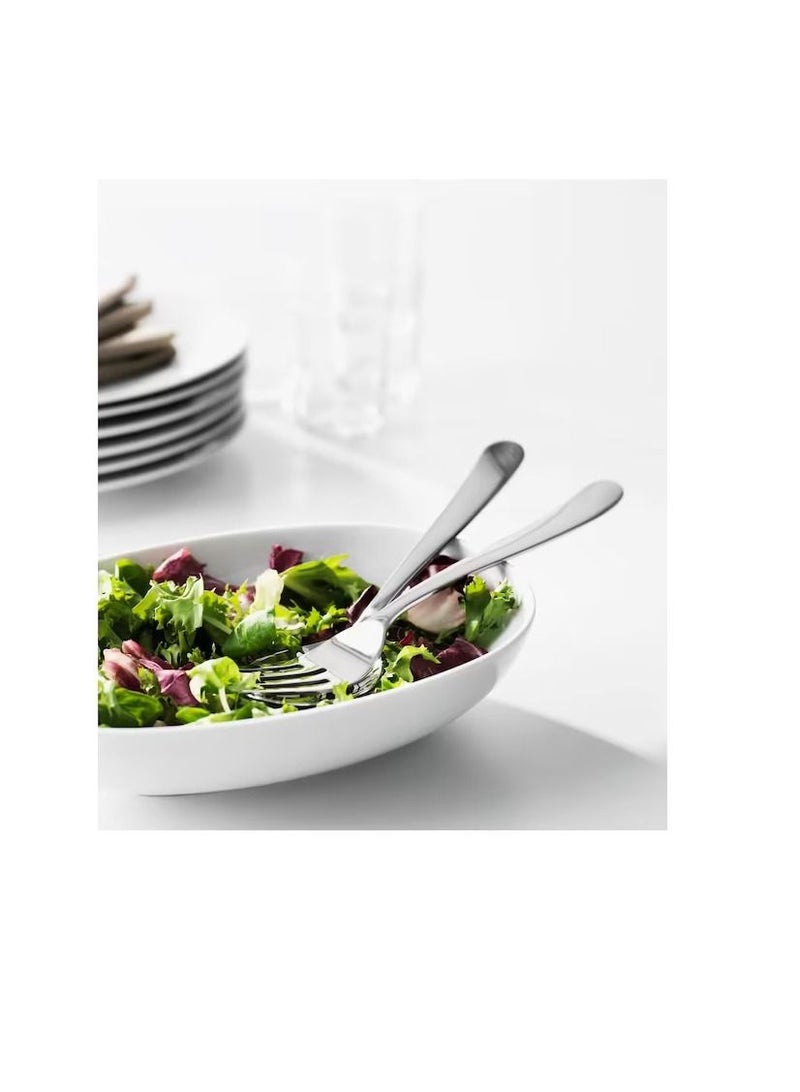 2-piece salad servers set, stainless steel22 cm  - Image 2