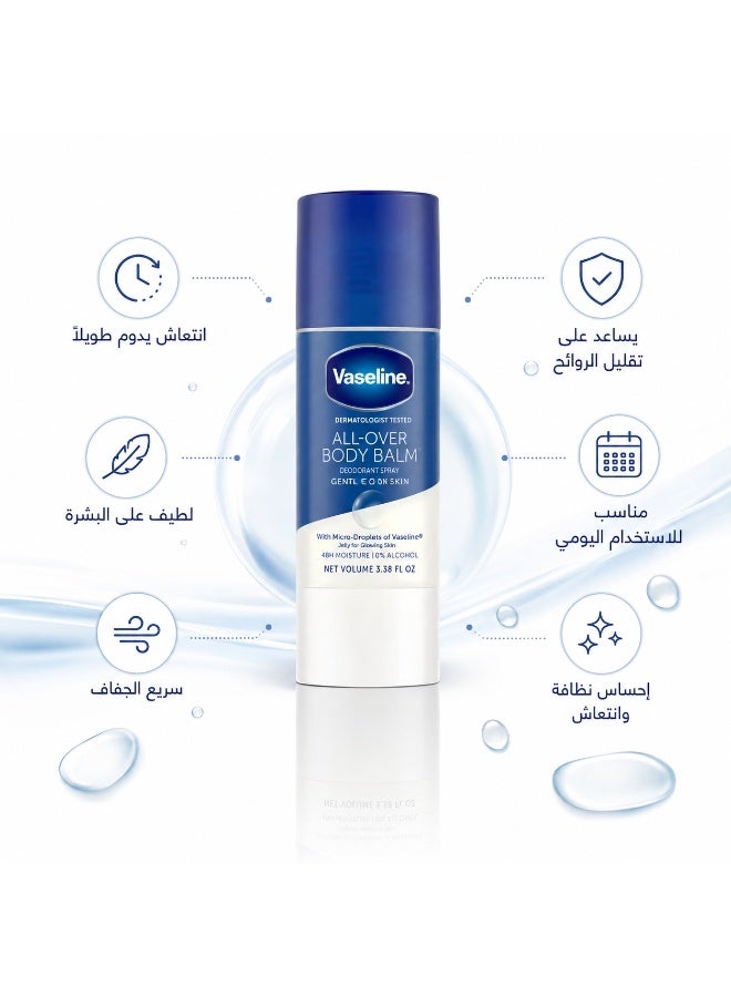 Vaseline Body Balm Stick For Dry Skin Relief Unscented Targeted Healing for Hard-to-Reach Spots 1.4 oz - Image 1