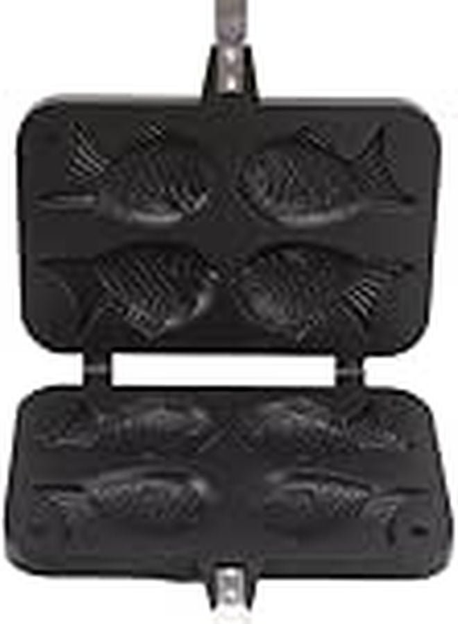 Non Stick Taiyaki Fish Cake Pan With Fixed Bracket For Home Cooking Dessert - Image 1
