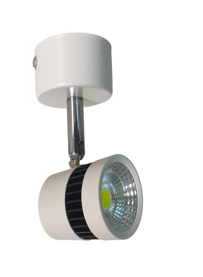 D'Mak DMT 3 Watts Round LED Wall Light (White,Metal) - Image 5