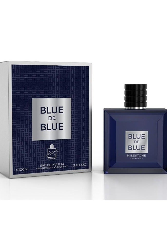 Milestone Blue De Blue Millstone EDP 100ml - Image 2