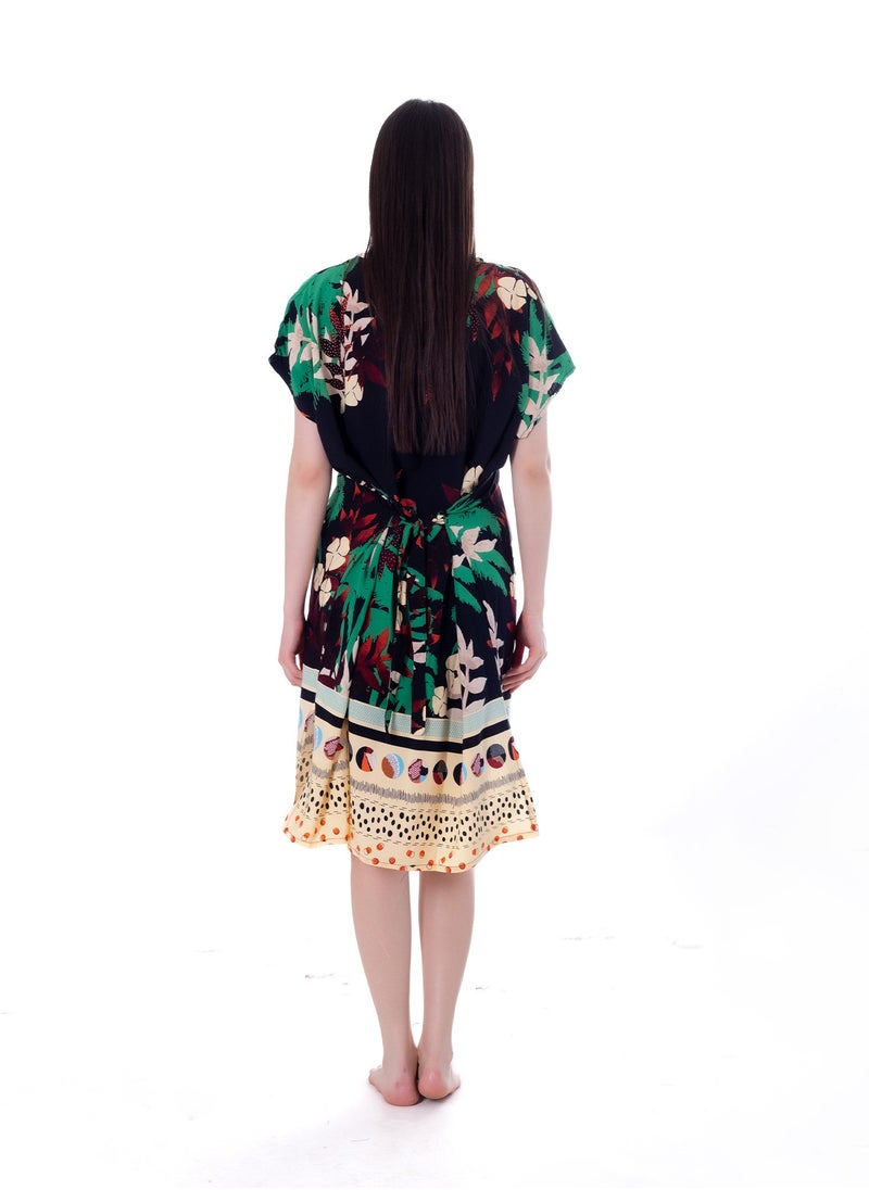 BEBO Women's short abaya with short sleeves  - Image 2