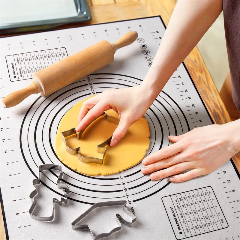 KELOFKO Graduation Cookie Cutters Set 3 Pieces, Stainless Steel Graducation Cap Cookie Cutter, Diploma, Graduation Gown Dress Cookie Cutter for Graduation Celebration Party - Image 3