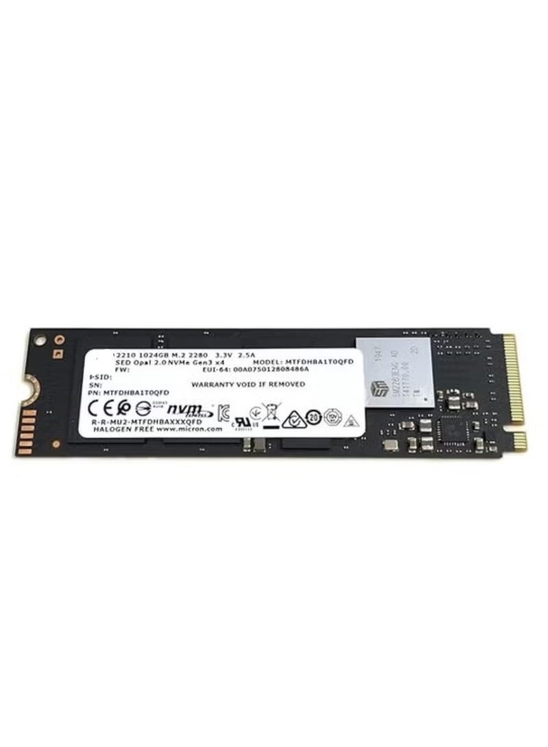 1TB NVMe M.2 2280 Internal SSD, PCIe Gen3 Compatible with Gen4, Sequential Read up to 2200MB/s
