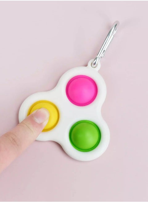1pc Random Color Triple Dimple Toy
