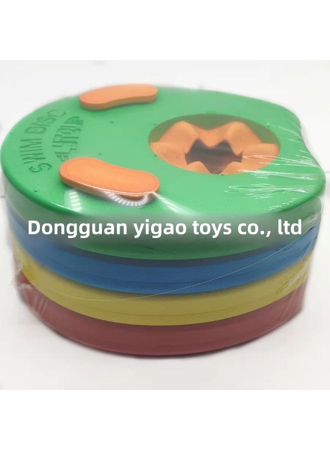 Generic Eva Floating Sleeve Arm Ring Spot Children Swimming Foam Water Sleeve Large Buoyancy EVA Floating Sleeve Floating Board Water Sleeve-Color:Dragon Version Powder - Image 4