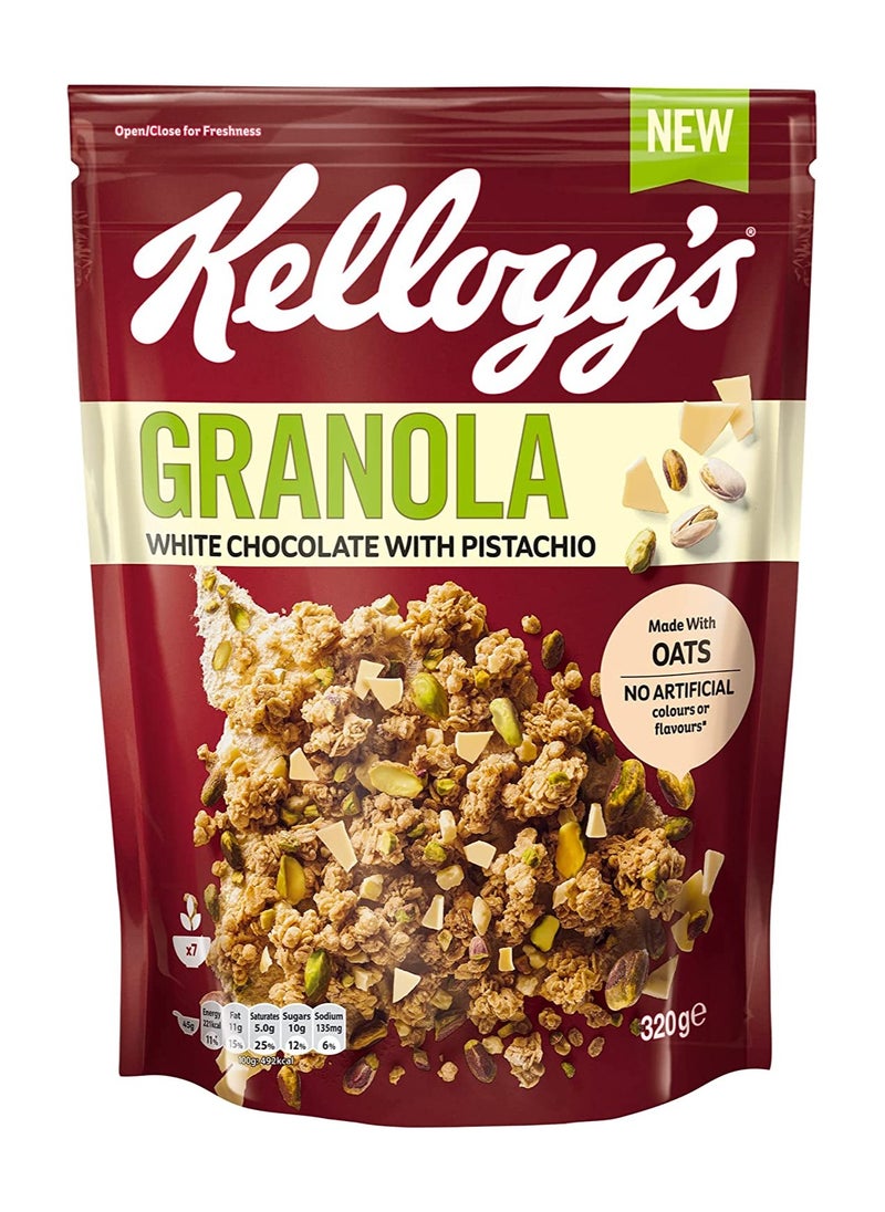 Kellogg's White Chocolate With Pistachio 