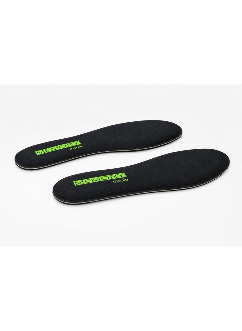 نعل داخلي للمشي من رغوة الذاكرة (Memory Foam) للرجال والنساء، حشوات أحذية ناعمة ومريحة، دعم للقدم مع خاصية امتصاص الصدمات، جيد التهوية ومريح للاستخدام طوال اليوم، مقاس أوروبي ثابت 44، زوج واحد. - Image 3
