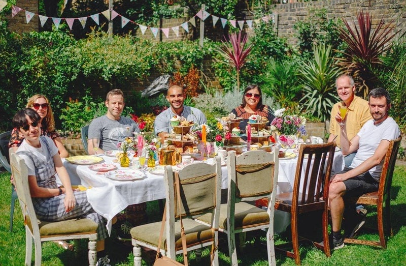 Talking Tables 13ft Vintage Floral Paper Bunting | Afternoon Tea Party Decorations, Wedding, Mother's Day, Bridgerton Birthday Decorations | Floral Banner & DÃ©cor, Bridal Shower, Baby Shower - Image 4