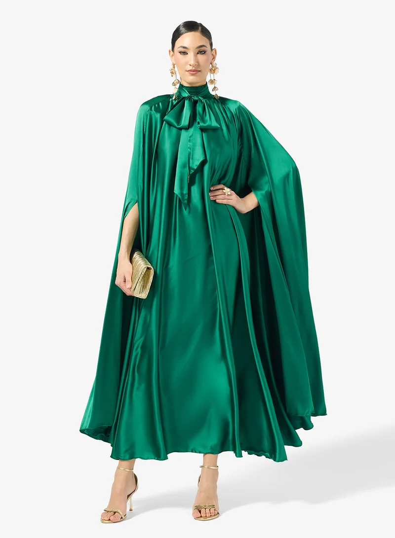 Golden Apple  Cape Sleeves Dress for Women | Best Price UAE