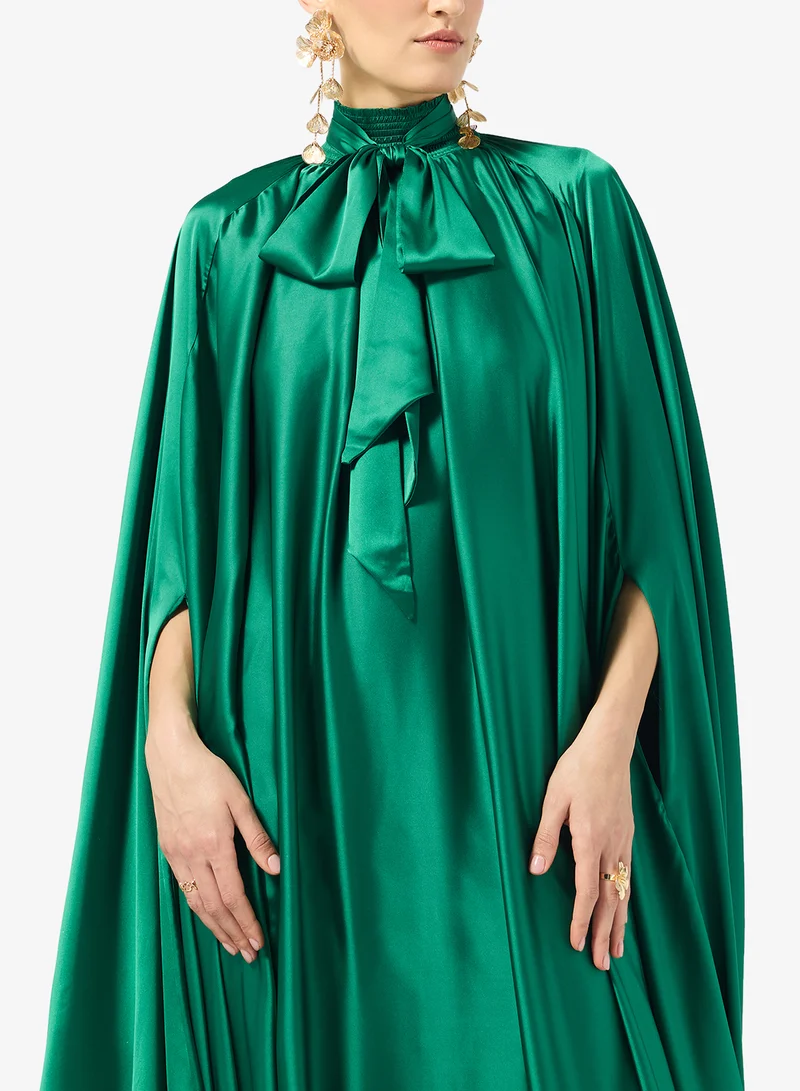 Golden Apple  Cape Sleeves Dress for Women | Best Price UAE