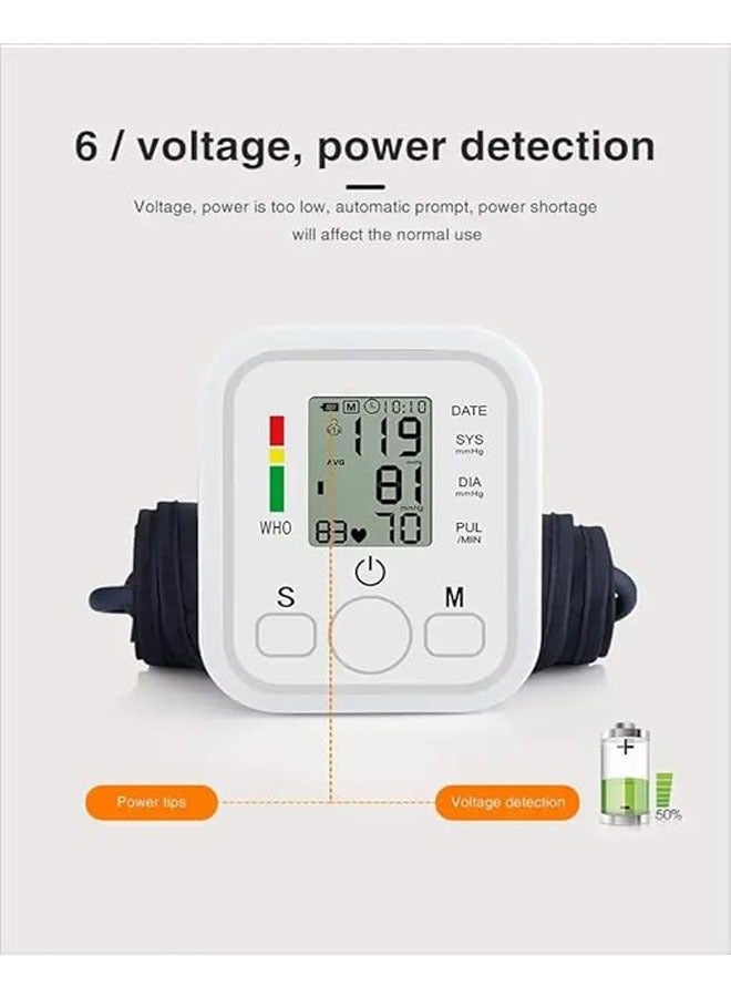 general Blood Pressure Monitor, Blood Pressure Machine - CE Certified BIHS approved UK, standard blood pressure monitor for home upper arm blood pressure machine - Image 3