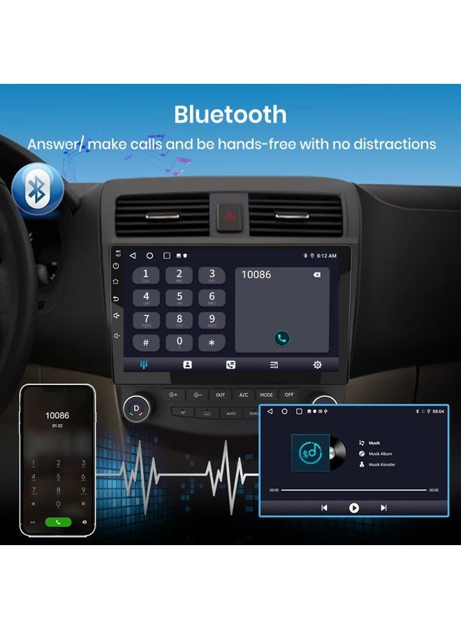AWESAFE [4GB+64GB] Car Radio Stereo Android 13 for Honda Accord 7th 2003 2004 2005 2006 2007 with GPS FM CarPlay Android Auto - Image 5