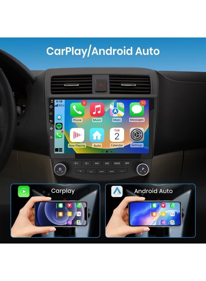 AWESAFE [4GB+64GB] Car Radio Stereo Android 13 for Honda Accord 7th 2003 2004 2005 2006 2007 with GPS FM CarPlay Android Auto - Image 3