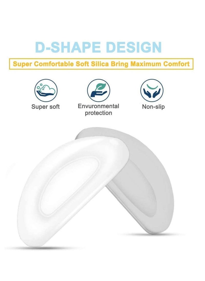 SYOSI Eyeglass Nose Pads and Eyewear Retainer Strap Pack Glasses Straps Adjustable Eyewear Retainer Sports Waterproof Anti-Slip Nose Pads for Glasses Anti-Slip Hook No Tail for Kids Adult  - Image 3
