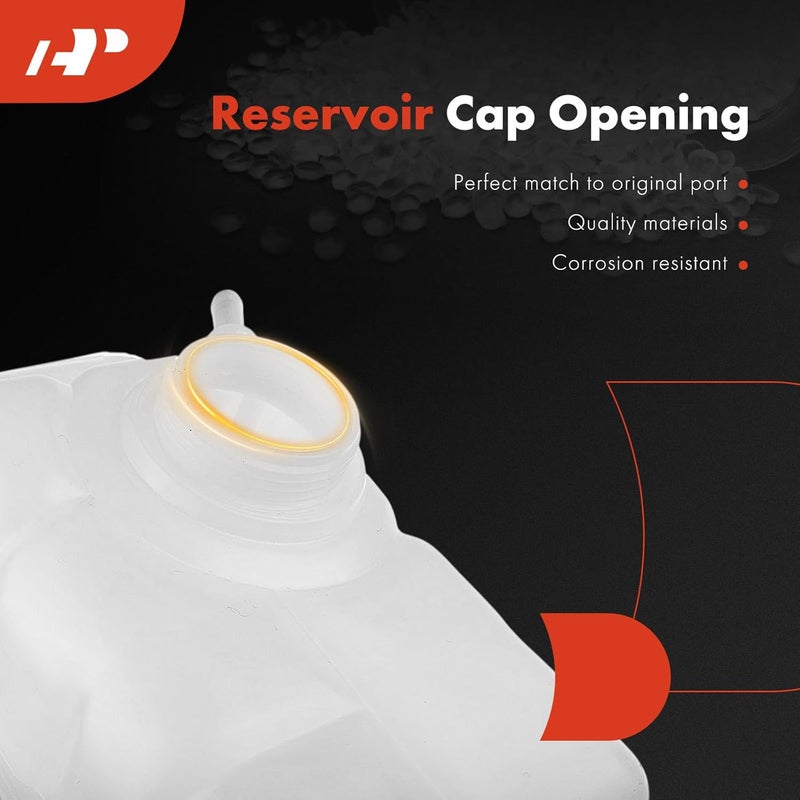 A-Premium Engine Coolant Overflow Recovery Reservoir Tank - Image 3