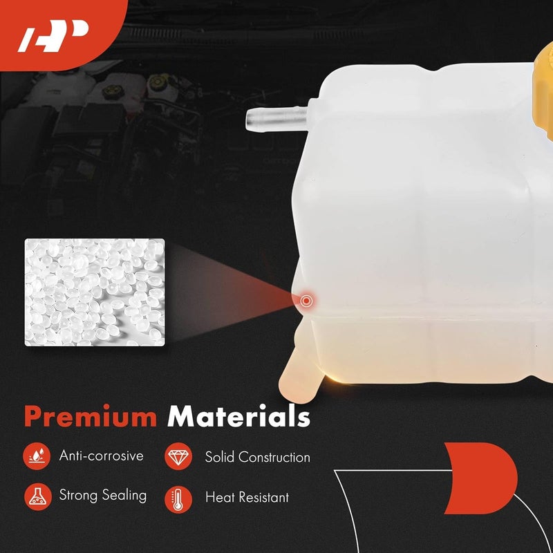 A-Premium Engine Coolant Overflow Recovery Reservoir Tank - Image 5