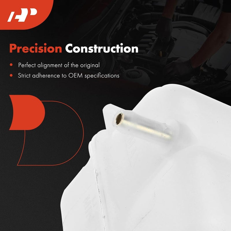 A-Premium Engine Coolant Overflow Recovery Reservoir Tank - Image 4