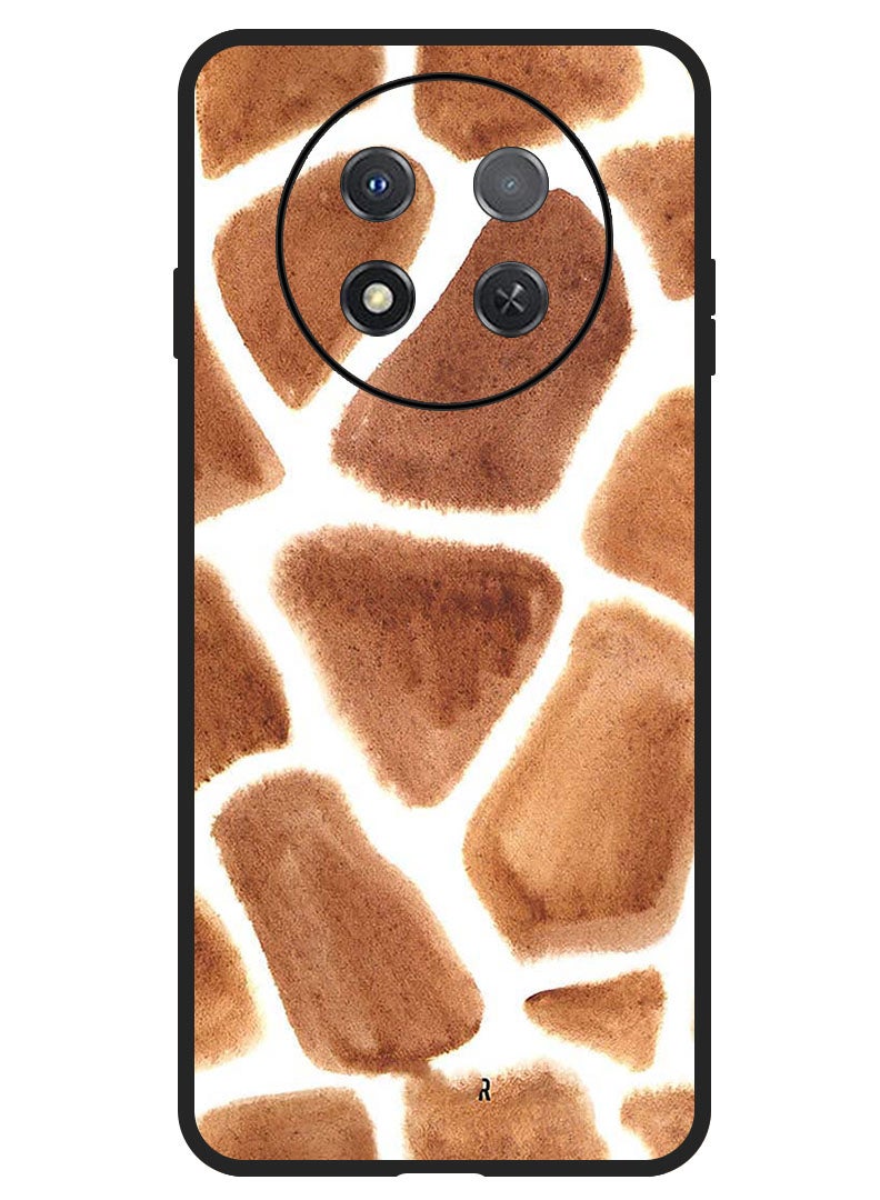 Theodor Protective Case Anti Scratch Shock Proof Bumper Cover For Huawei Enjoy 60X Stamp Mud Texture - Image 1