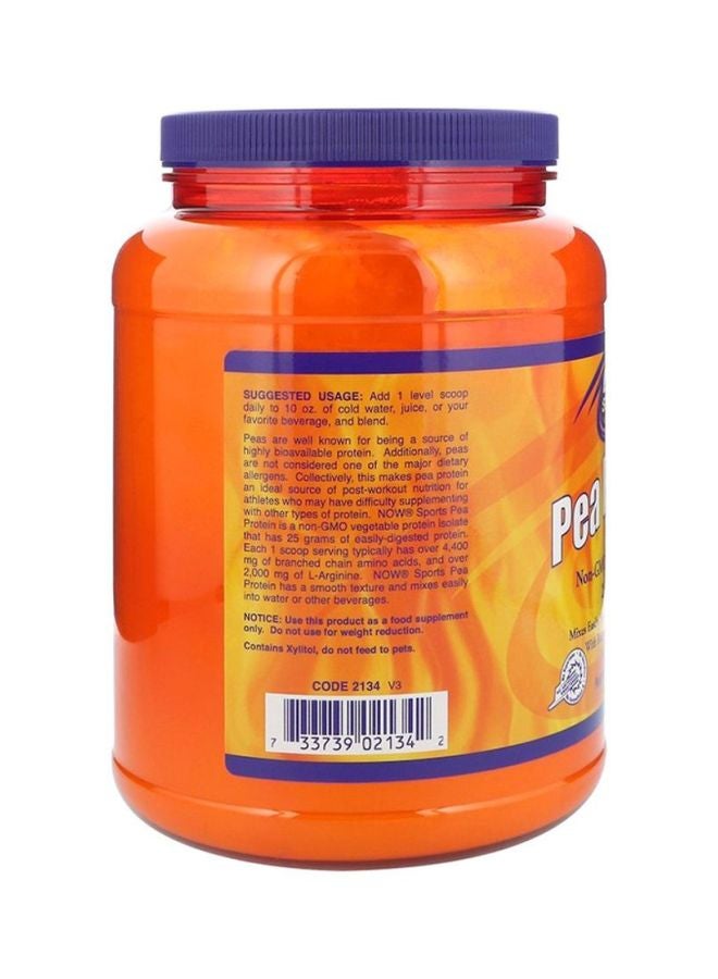 Now Foods Organic Pea Protein Powder - Vanilla Toffee - Image 3