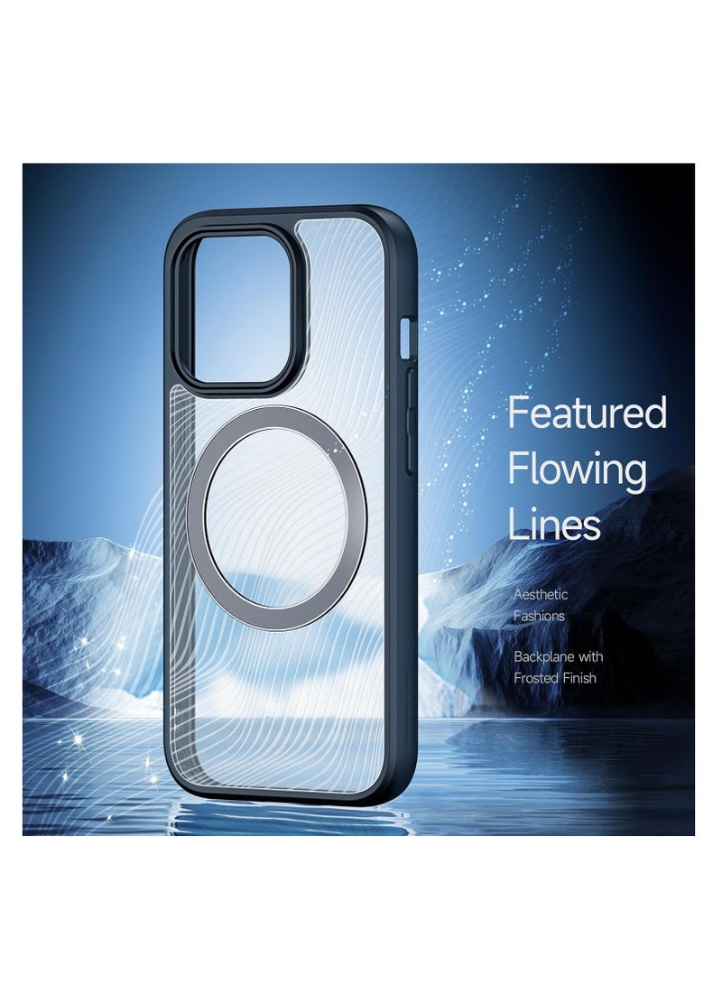 Aookay Slim for iPhone 16 Pro Max Case Magsafe, Powerful Magnets MagSafe Compatible PC & TPU Ultra Thin Anti-Scratch Anti-Fingerprint Shockproof Magnetic Case for iPhone 16 Pro Max Cover Case - Image 3