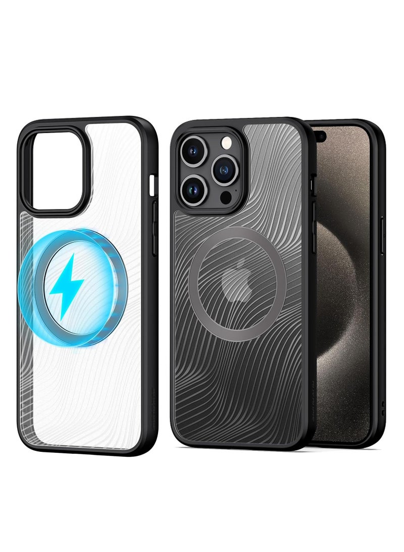 Aookay Slim for iPhone 16 Pro Max Case Magsafe, Powerful Magnets MagSafe Compatible PC & TPU Ultra Thin Anti-Scratch Anti-Fingerprint Shockproof Magnetic Case for iPhone 16 Pro Max Cover Case - Image 1