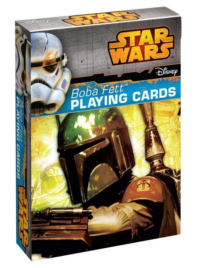 Cartamundi Star Wars Boba Fett Playing Cards Card Game - Image 1