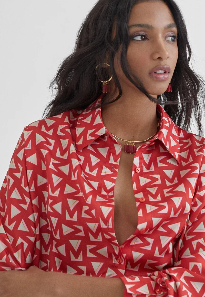 Lola Casademunt Logo printed shirt
