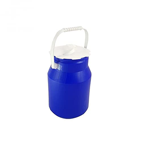 GBEX Plastic Milk Can Unbreakable Milk and Water Container with Lid nandini unique handal 3 ltr Multi color Pack of 1 - Image 1