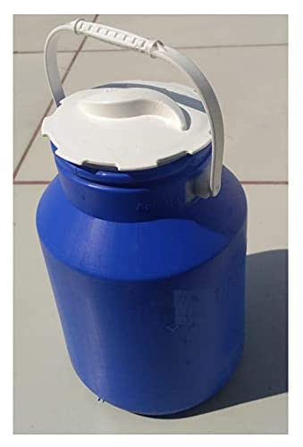 GBEX Plastic Milk Can Unbreakable Milk and Water Container with Lid nandini unique handal 3 ltr Multi color Pack of 1 - Image 3