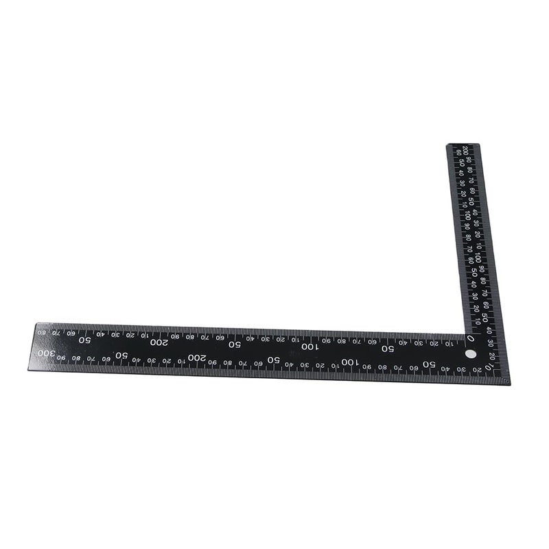 Urjumpea 90° Metal Angle Measuring Square Ruler L-Shaped Woodworking Measuring Wood Tool 200×300mm for DIY Leather Sewing - Image 5