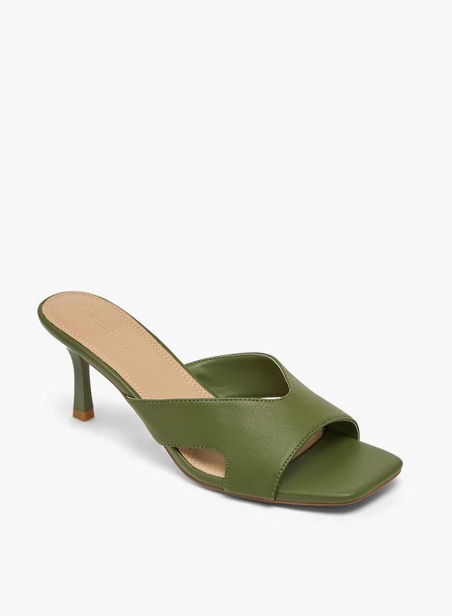 بابريكا Women Kitten Heel Sandals