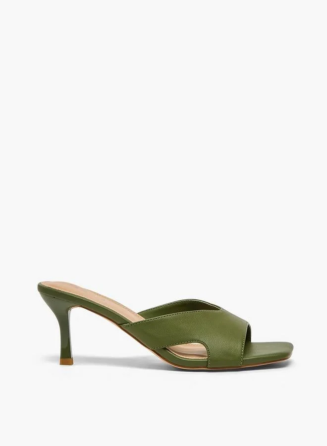 بابريكا Women Kitten Heel Sandals