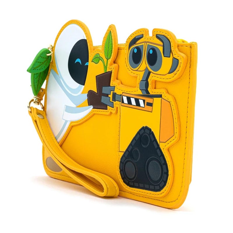 Loungefly Women's Pixar WALL-E Plant Boot Wallet (Standard, Yellow) - Image 5