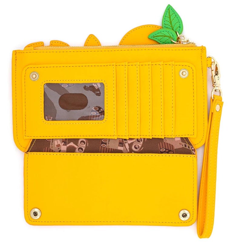 Loungefly Women's Pixar WALL-E Plant Boot Wallet (Standard, Yellow) - Image 3