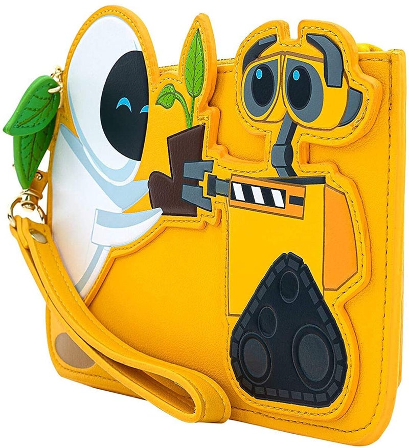 Loungefly Women's Pixar WALL-E Plant Boot Wallet (Standard, Yellow) - Image 4