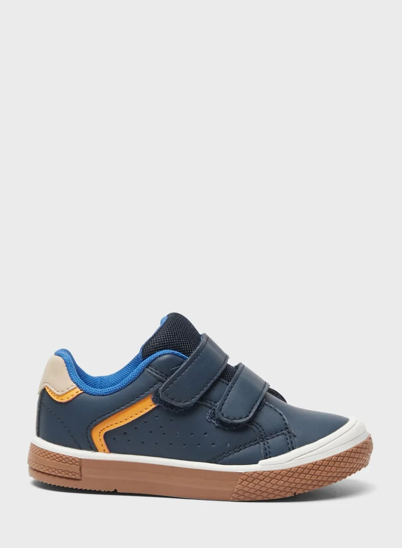 LBL by Shoexpress Kids Low Top Velcro Sneakers