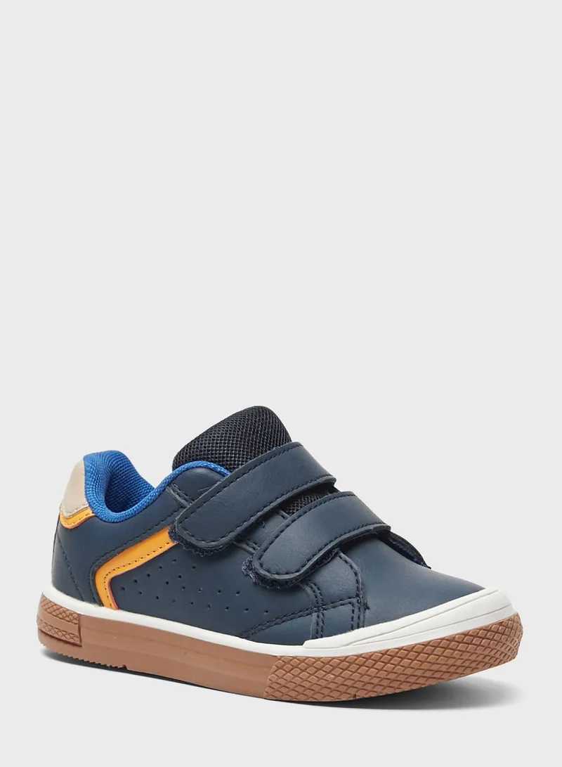 LBL by Shoexpress Kids Low Top Velcro Sneakers