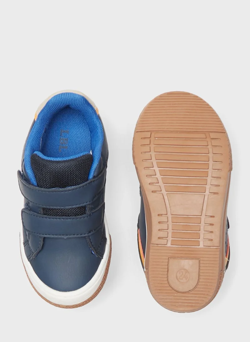 LBL by Shoexpress Kids Low Top Velcro Sneakers