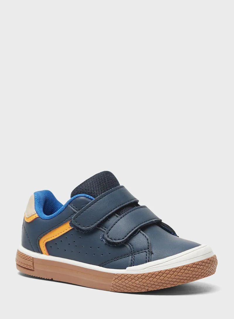 LBL by Shoexpress Kids Low Top Velcro Sneakers