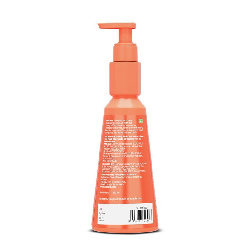 BBLUNT BBLUNT Advanced Smoothening Shampoo with Keratin Hyaluronic Acid 300ml Makes Hair FrizzFree Straighter Gently Cleanses Adds Spectacular Shine SLS ParabenFree For Men Women - Image 2