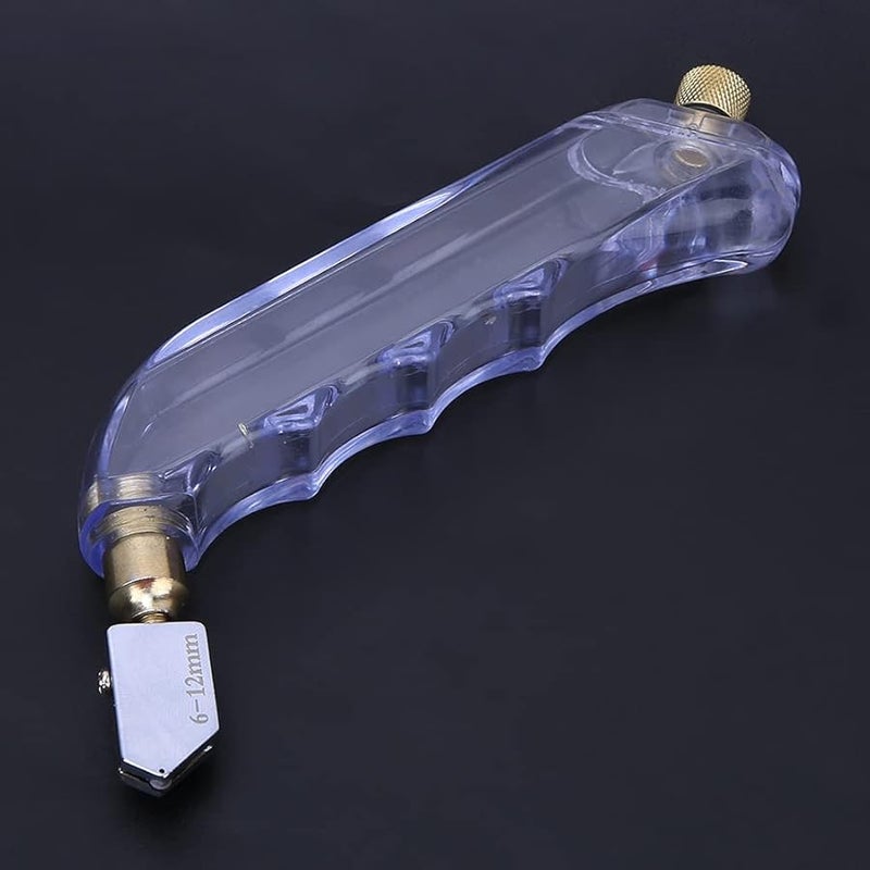 أداة قطع الزجاج من فولاذ التنغستن مع مجموعة أدوات بقدرة قطع من 6 إلى 20 مم وقلم أنبوب الشفط - Image 5